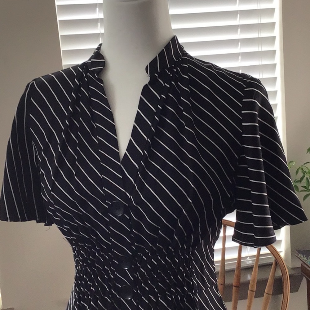 Black and white Zara dress
